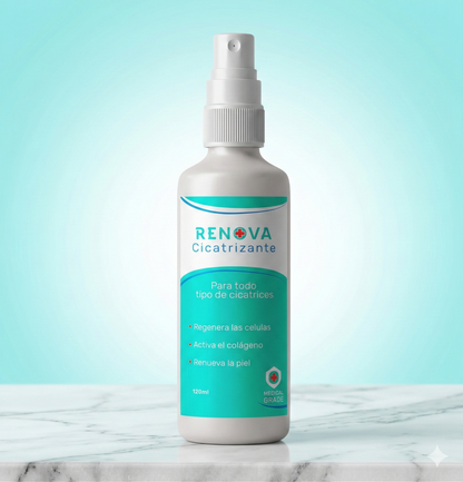 RenovaDerm Spray – Cicatriza Rápido y Natural